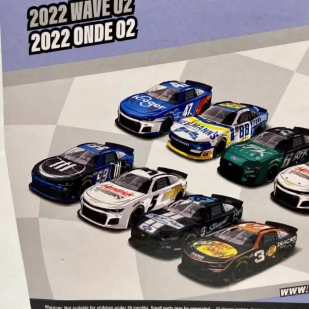 Nascar Authentics Cole Custer #41 Stewart-Haas Racing Test Car‎ 1:64 2022 Wave 2